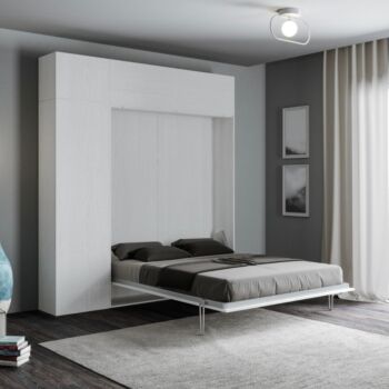 Letti 140 Silde bianco frassino