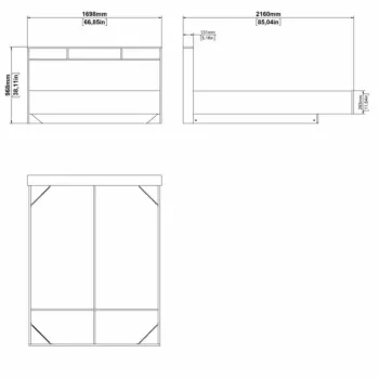 letto in saldo bianco 