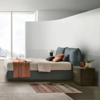 letto sogno blu
