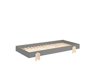 Letto singolo sommier per camerette, sovrapponibile, disponibili 2 colorazioni