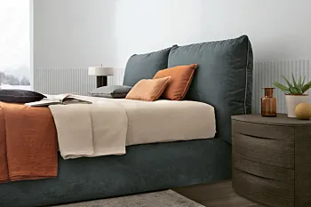 letto sogno blu