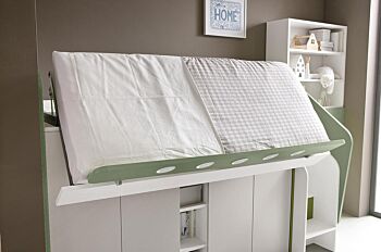 letto soppalco con armadio
