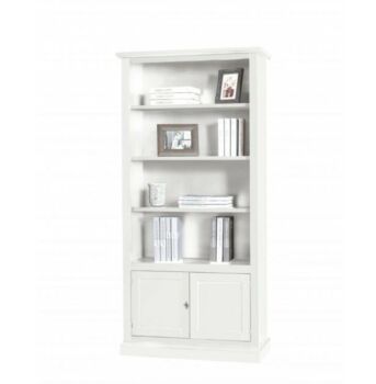 Libreria Classica finitura Lucido Noce