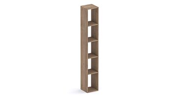 Libreria componibile per ufficio, Bronzo e Mercure, L.224