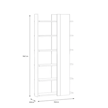 offerta libreria legno