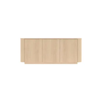 Soggiorno moderno Rovere Lindberg, 2 madie