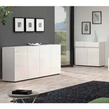 Sala completa composta da 2 madie moderne