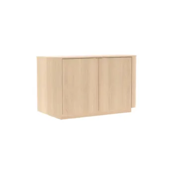 Soggiorno moderno Rovere Lindberg, 2 madie
