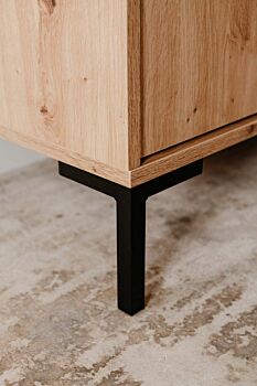 madia 2 porte rovere
