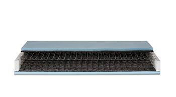 Materasso Zaffiro altezza 22 cm rigido, con molle biconiche