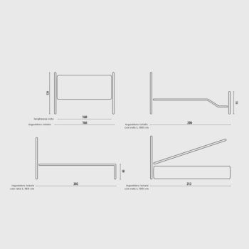 letto matrimoniale in ferro disponibile marrone anticato oro