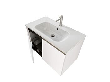 Mobile per bagno con lavabo integrato, Havasu 26 Bis 