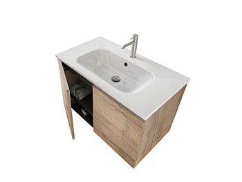 Mobile bagno prezzo basso, mobile con lavabo integrato, Havasu 24 Bis