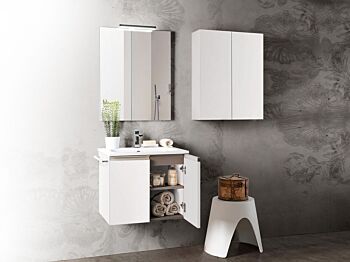 Mobile per bagno con lavabo integrato, Havasu 26 Bis 