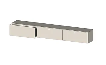 Base Tv Tomasella, 3 cestoni, finitura Madreperla