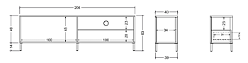 porta tv utile