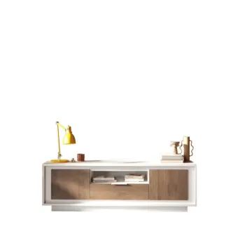porta tv mercure e bianco