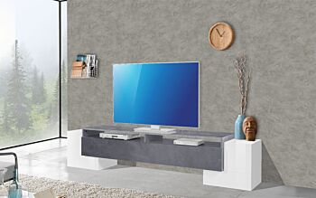 Mobile porta tv prezzo scontato, Bianco e Ardesia