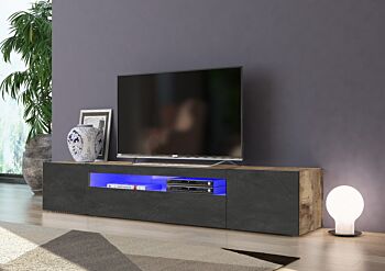 Offerta mobile tv, scocca Pero frontali Ardesia