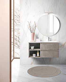 Mobile del bagno con lavabo integrato, 2 cassetti, Havasu 8