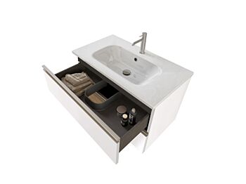 Offerta mobili bagno, mobile con lavabo integrato e  2 cassetti, Havasu 21