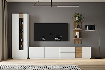 Parete attrezzata moderna in sconto
