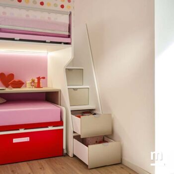 Castello Level con scrivania, Moretti Compact KC508