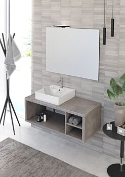 Mobile bagno sospeso L.110 con ripiano, Niagara 36