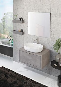 Mobiletto bagno sospeso L.80, Niagara 24