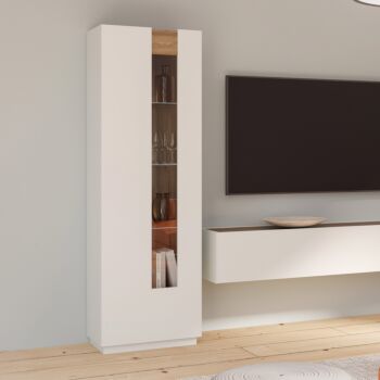 Vetrina di design in promozione