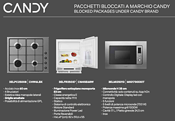 Cucina lineare 124 cm, Agave e Olmo natura, Made in Italy
