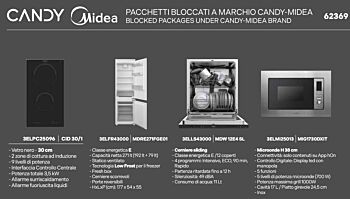 Cucina lineare 2,40 mt bloccata, Bronzo e Noce biondo, Made in Italy