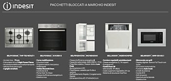 Cucina moderna lineare bloccata, Orzo, Salvia e Noce biondo, L.360, Made in Italy