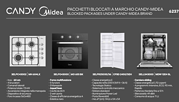 Cucina 3 metri lineare bloccata, Noce biondo, Oro e Grigio cenere