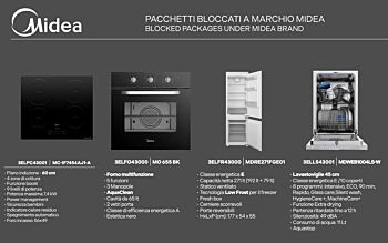 Cucina bloccata 3 metri lineare, Grigio cenere e Rovere chiaro
