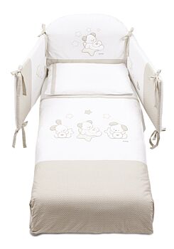 Culla neonato Orsetto per neonati con decorazione, finitura Bianco