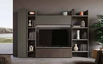 parete con base tv