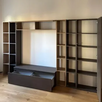 parete TV moderna