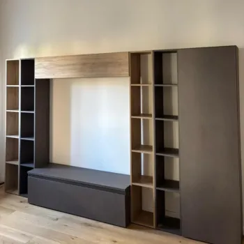 parete TV moderna