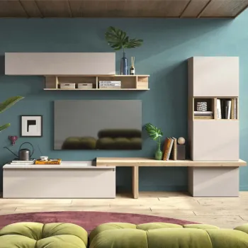 parete legno e cashmere
