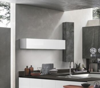 Pensile per cucina sospeso, Ossido