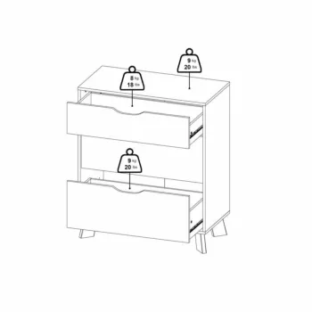 cassettiera moderna 