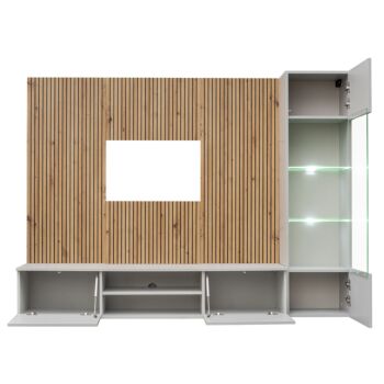 parete attrezzata artisan oak