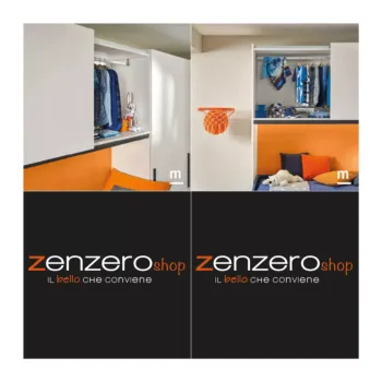 Ponte angolare per camerette Moretti Compact KC421 Zenzero Shop
