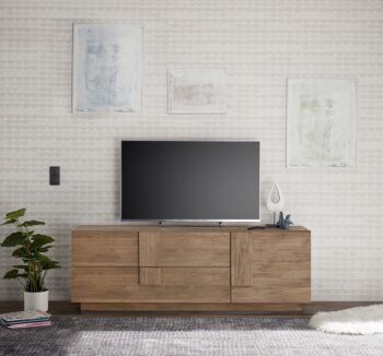 Mobile porta tv Mercure 2 cassetti, un'anta