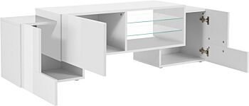 Mobile tv L.150 Bianco laccato lucido 