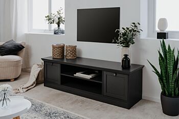 Mobile porta tv Grigio antracite, 2 ante ed un ripiano