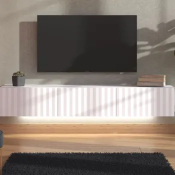 porta tv bianco opaco 