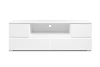 Moderno Porta TV L.160 cm finitura Bianco opaco