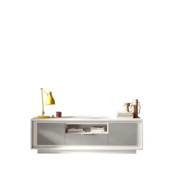 porta tv contemporaneo grigio